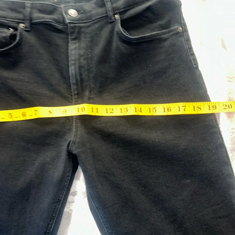 Zara Black Straight Leg Jeans